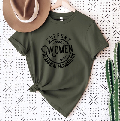 Support Women in Animal Husbandry T-Shirt (XS-4XL) - Multiple Colors!