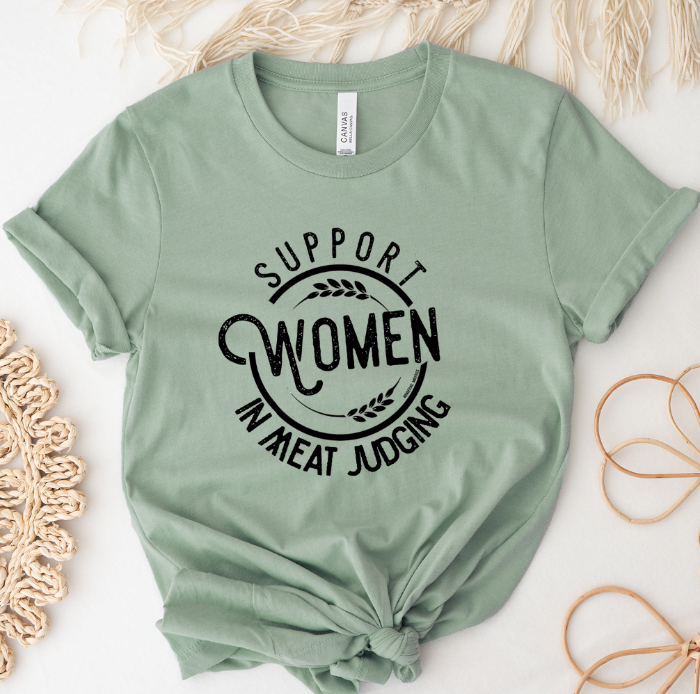 Support Women in Meat Judging T-Shirt (XS-4XL) - Multiple Colors!