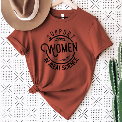 Support Women in Meat Science T-Shirt (XS-4XL) - Multiple Colors!