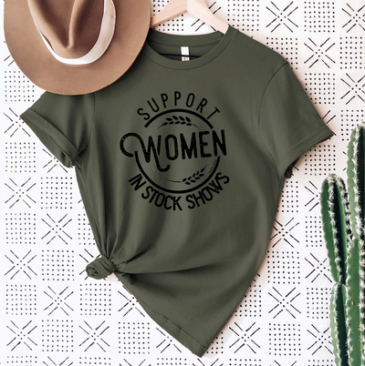 Support Women in Stock Shows T-Shirt (XS-4XL) - Multiple Colors!
