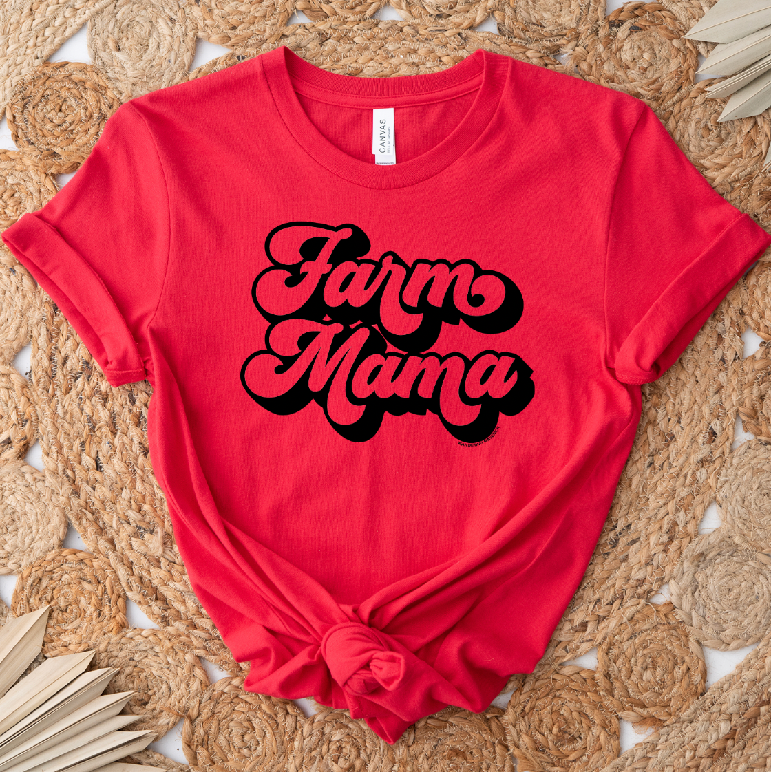 Retro Farm Mama T-Shirt (XS-4XL) - Multiple Colors!
