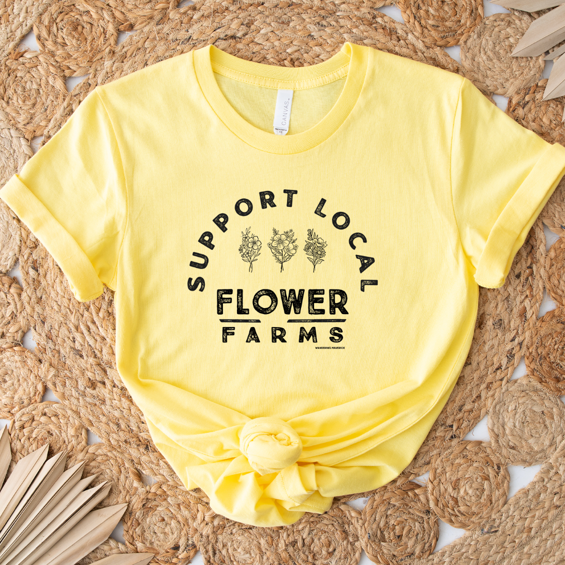 Support Local Flower Farms T-Shirt (XS-4XL) - Multiple Colors!