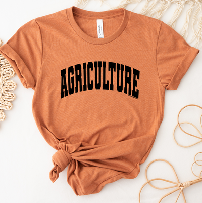 Varsity Agriculture Black Ink T-Shirt (XS-4XL) - Multiple Colors!