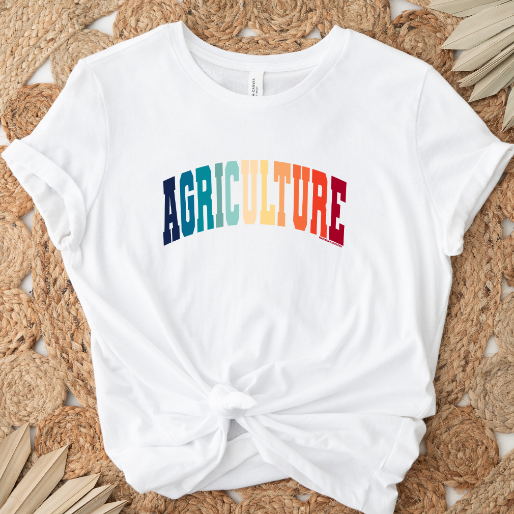 Varsity Agriculture Color Ink T-Shirt (XS-4XL) - Multiple Colors!
