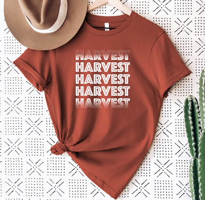 Harvest Lines T-Shirt (XS-4XL) - Multiple Colors!