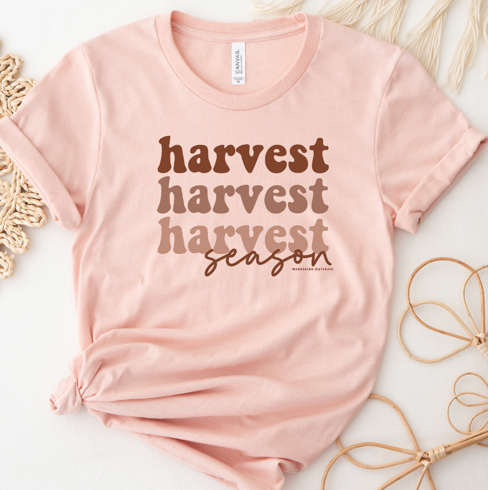Retro Harvest Season T-Shirt (XS-4XL) - Multiple Colors!
