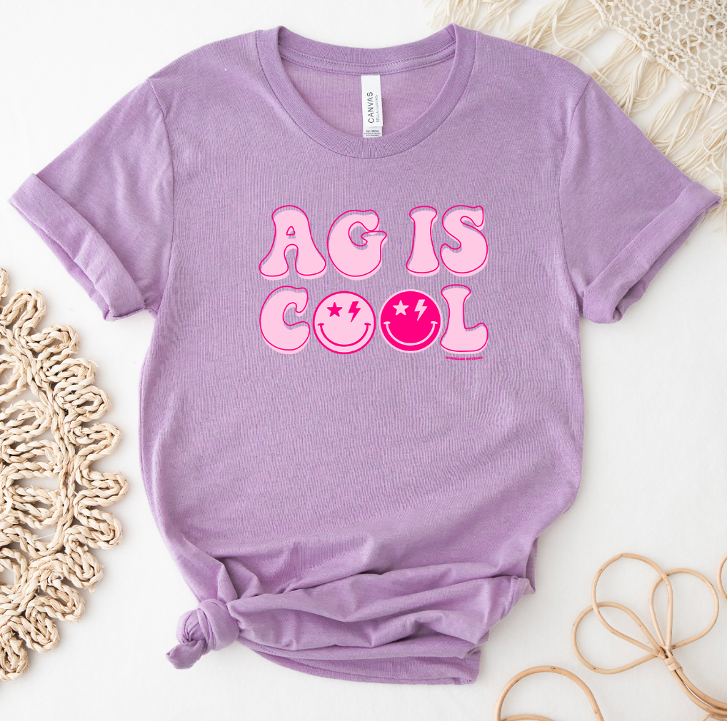 AG is Cool Smiley T-Shirt (XS-4XL) - Multiple Colors!
