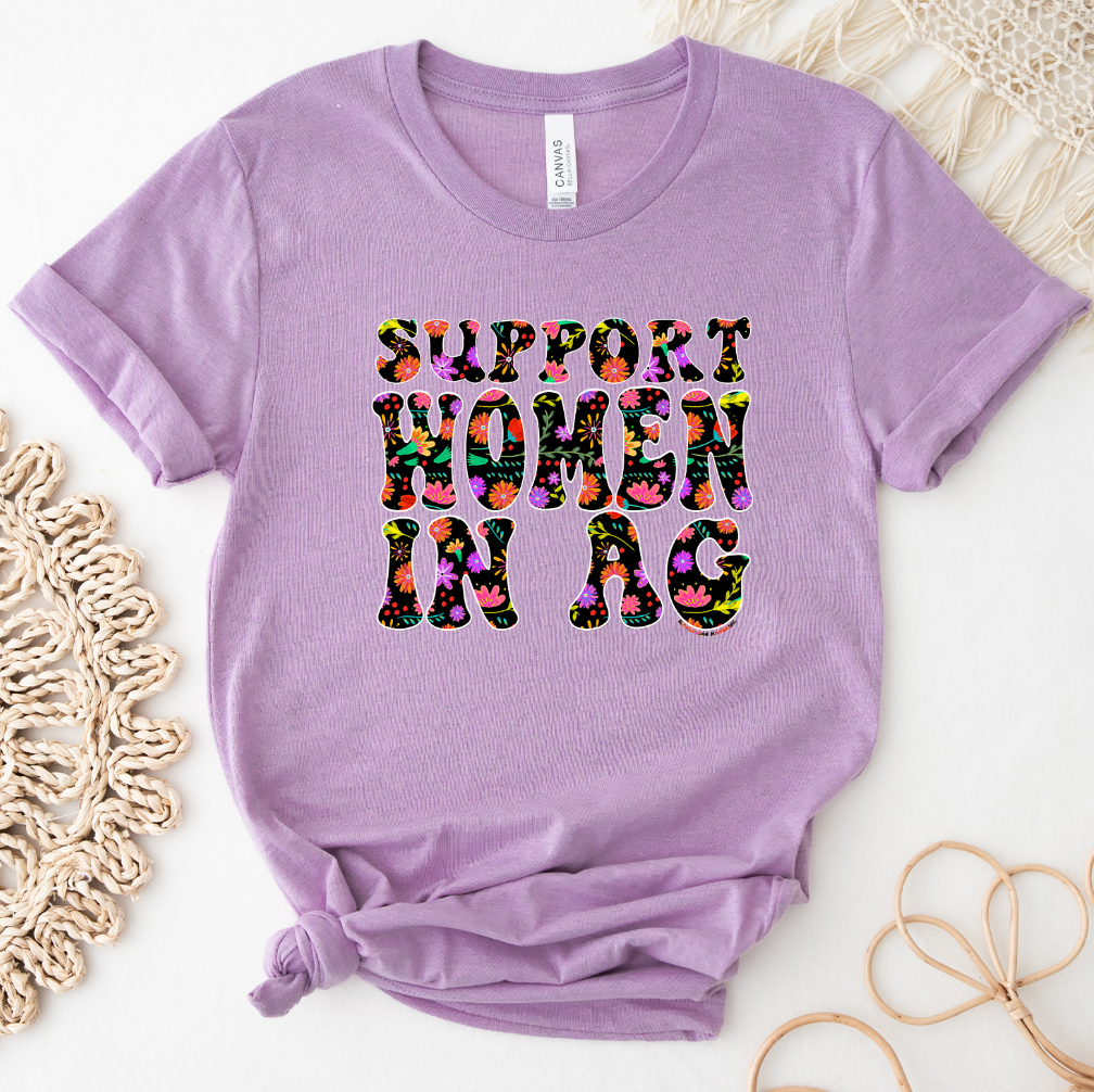 Fiesta Support Women in AG T-Shirt (XS-4XL) - Multiple Colors!