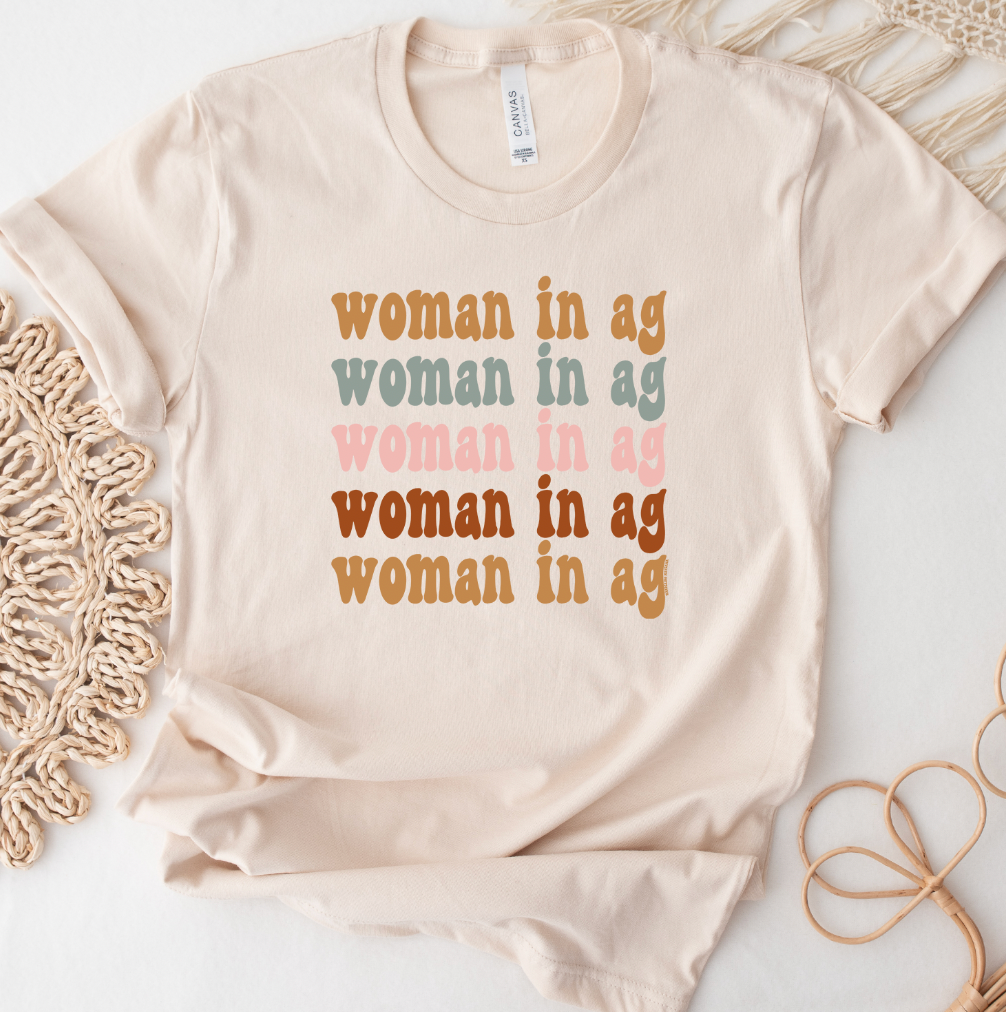 Groovy Woman in AG T-Shirt (XS-4XL) - Multiple Colors!