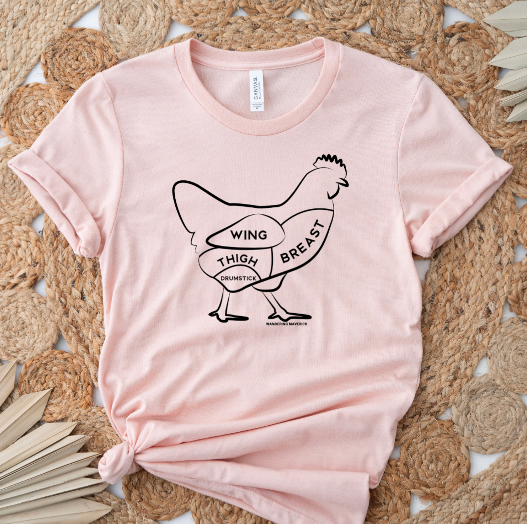Chicken Cuts T-Shirt (XS-4XL) - Multiple Colors!
