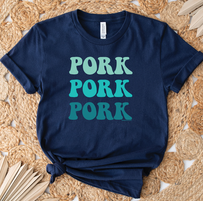 Funky Pork Blue T-Shirt (XS-4XL) - Multiple Colors!
