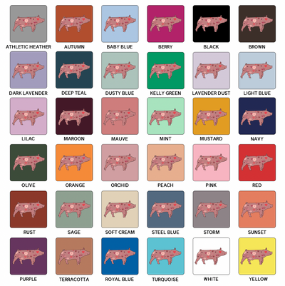 Valentines Pig T-Shirt (XS-4XL) - Multiple Colors!