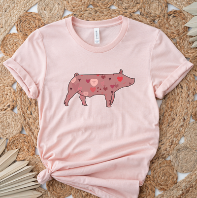 Valentines Pig T-Shirt (XS-4XL) - Multiple Colors!