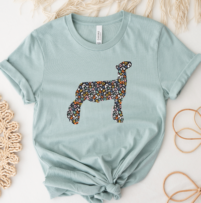 Colorful Cheetah Lamb T-Shirt (XS-4XL) - Multiple Colors!