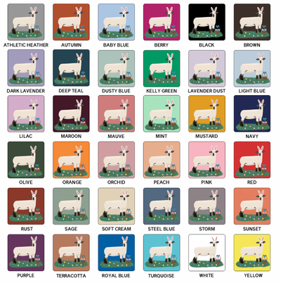 Easter Lamb T-Shirt (XS-4XL) - Multiple Colors!