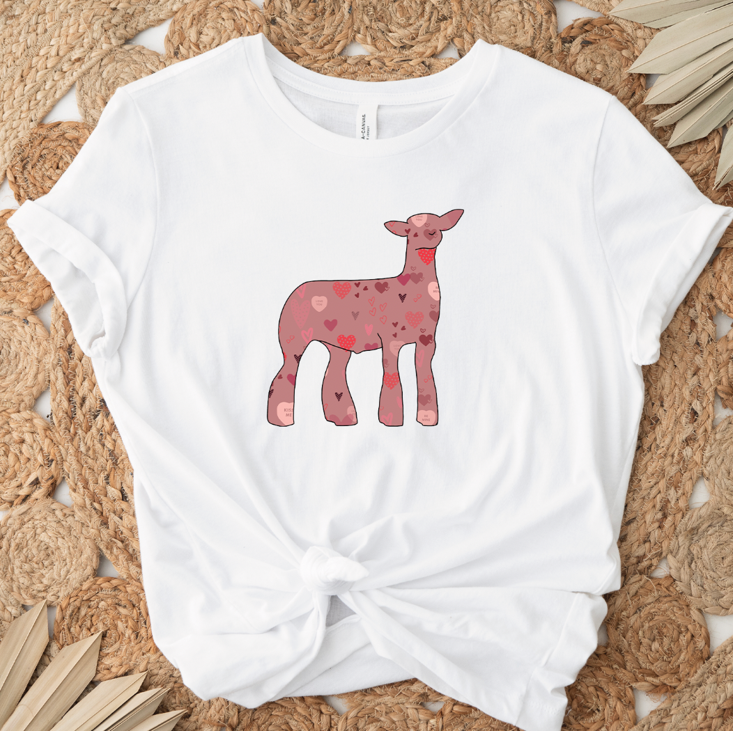 Valentines Lamb T-Shirt (XS-4XL) - Multiple Colors!