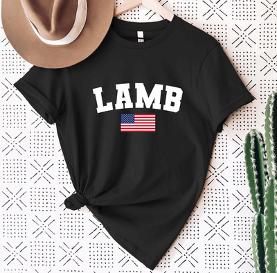 Lamb Flag T-Shirt (XS-4XL) - Multiple Colors!