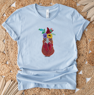 Chicken Flower Crown T-Shirt (XS-4XL) - Multiple Colors!