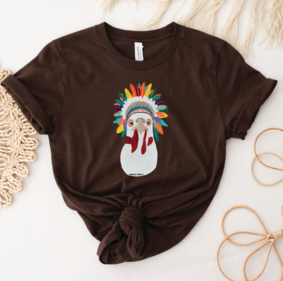 Chicken Headdress T-Shirt (XS-4XL) - Multiple Colors!h
