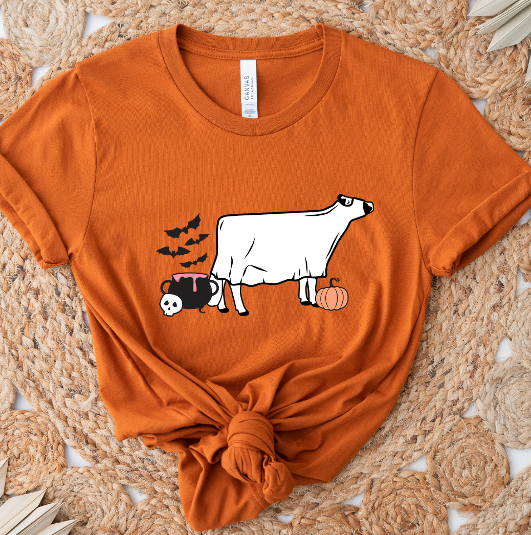 Ghost Dairy Cow T-Shirt (XS-4XL) - Multiple Colors!