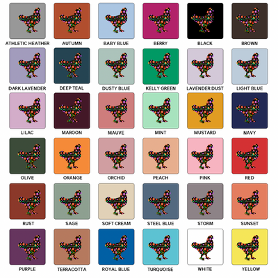 Fiesta Chicken T-Shirt (XS-4XL) - Multiple Colors!