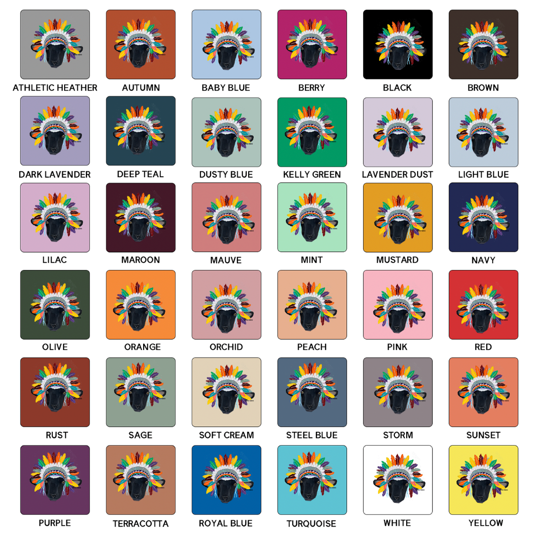 Lamb Headdress T-Shirt (XS-4XL) - Multiple Colors!