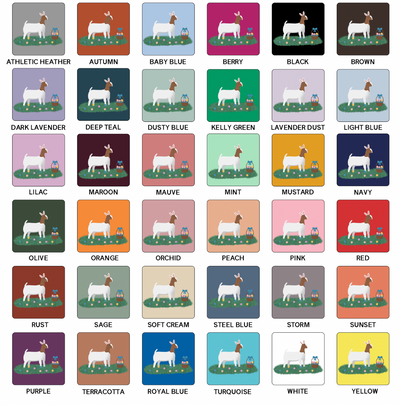 Easter Goat T-Shirt (XS-4XL) - Multiple Colors!