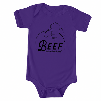 Brahman Beef It's Better Local One Piece/T-Shirt (Newborn - Youth XL) - Multiple Colors!