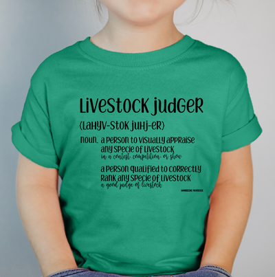 Livestock Judger One Piece/T-Shirt (Newborn - Youth XL) - Multiple Colors!