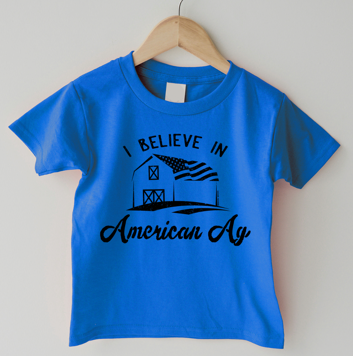 I Believe In American Ag One Piece/T-Shirt (Newborn - Youth XL) - Multiple Colors!