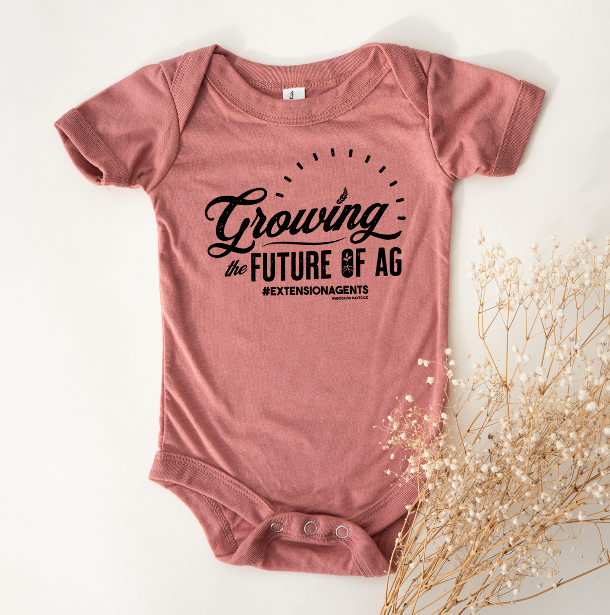 Growing The Future Of Ag #Extension Agents One Piece/T-Shirt (Newborn - Youth XL) - Multiple Colors!