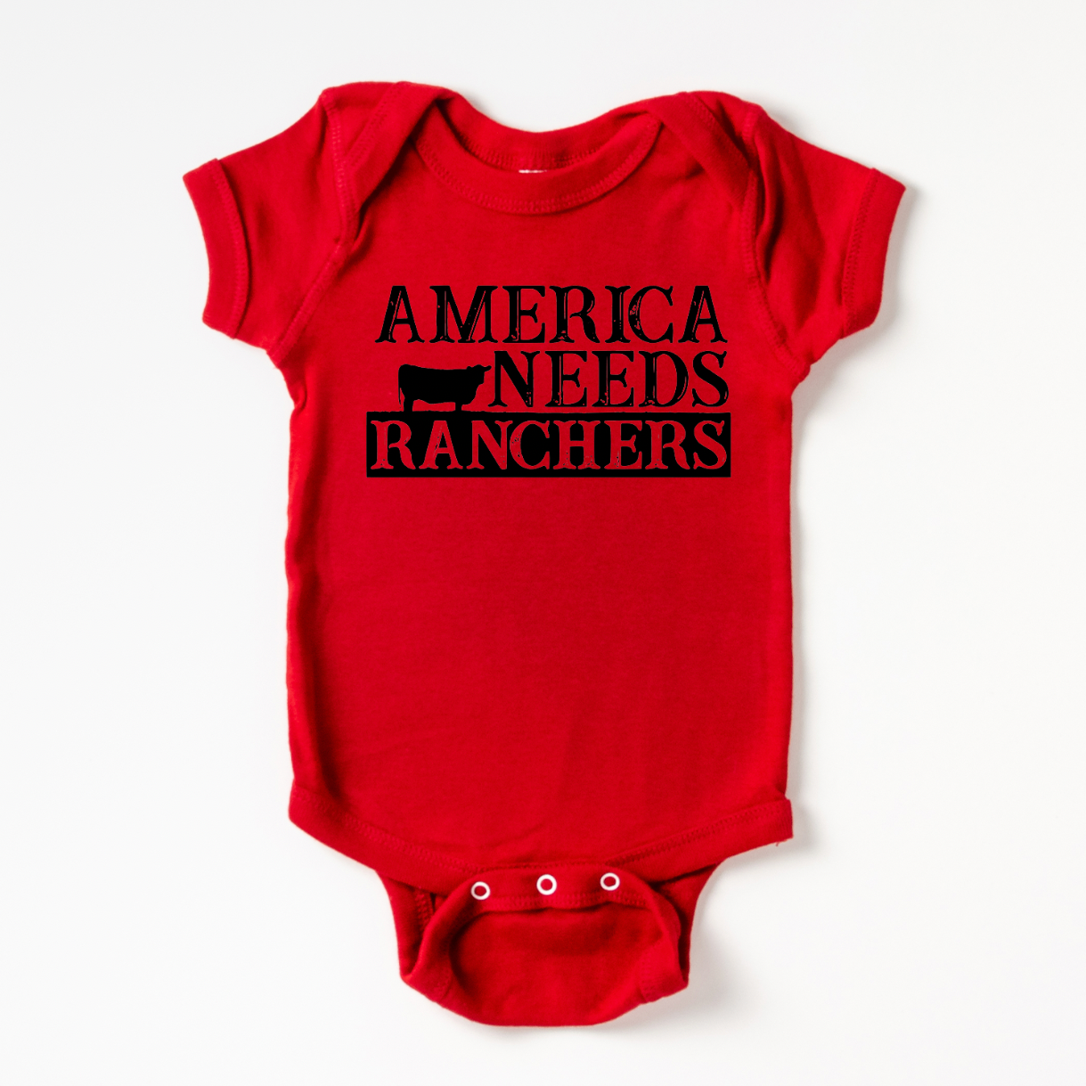 America Needs Ranchers One Piece/T-Shirt (Newborn - Youth XL) - Multiple Colors!