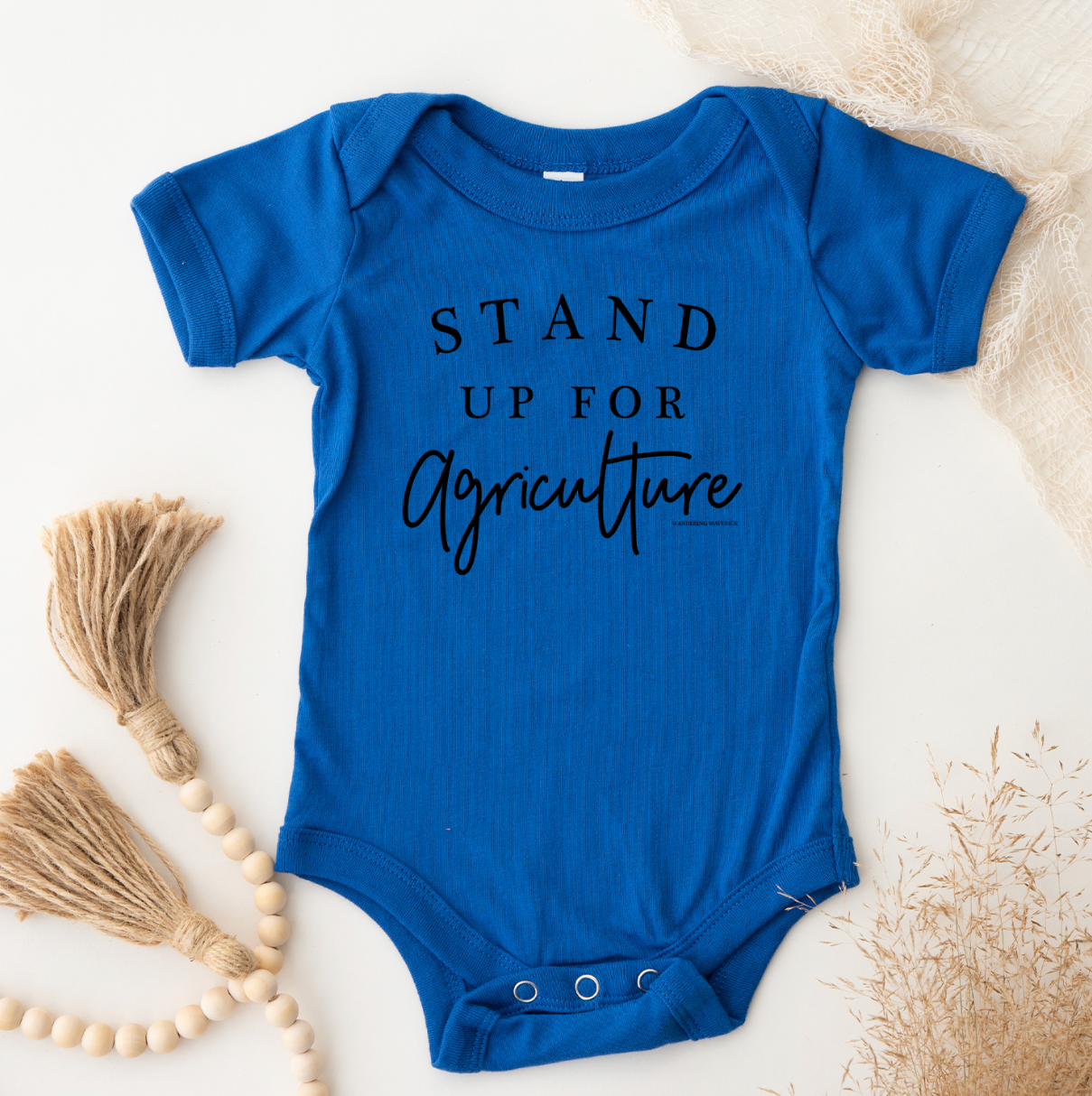 Stand Up For Agriculture One Piece/T-Shirt (Newborn - Youth XL) - Multiple Colors!