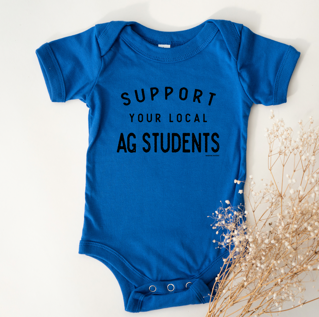 Support Your Local Ag Students One Piece/T-Shirt (Newborn - Youth XL) - Multiple Colors!
