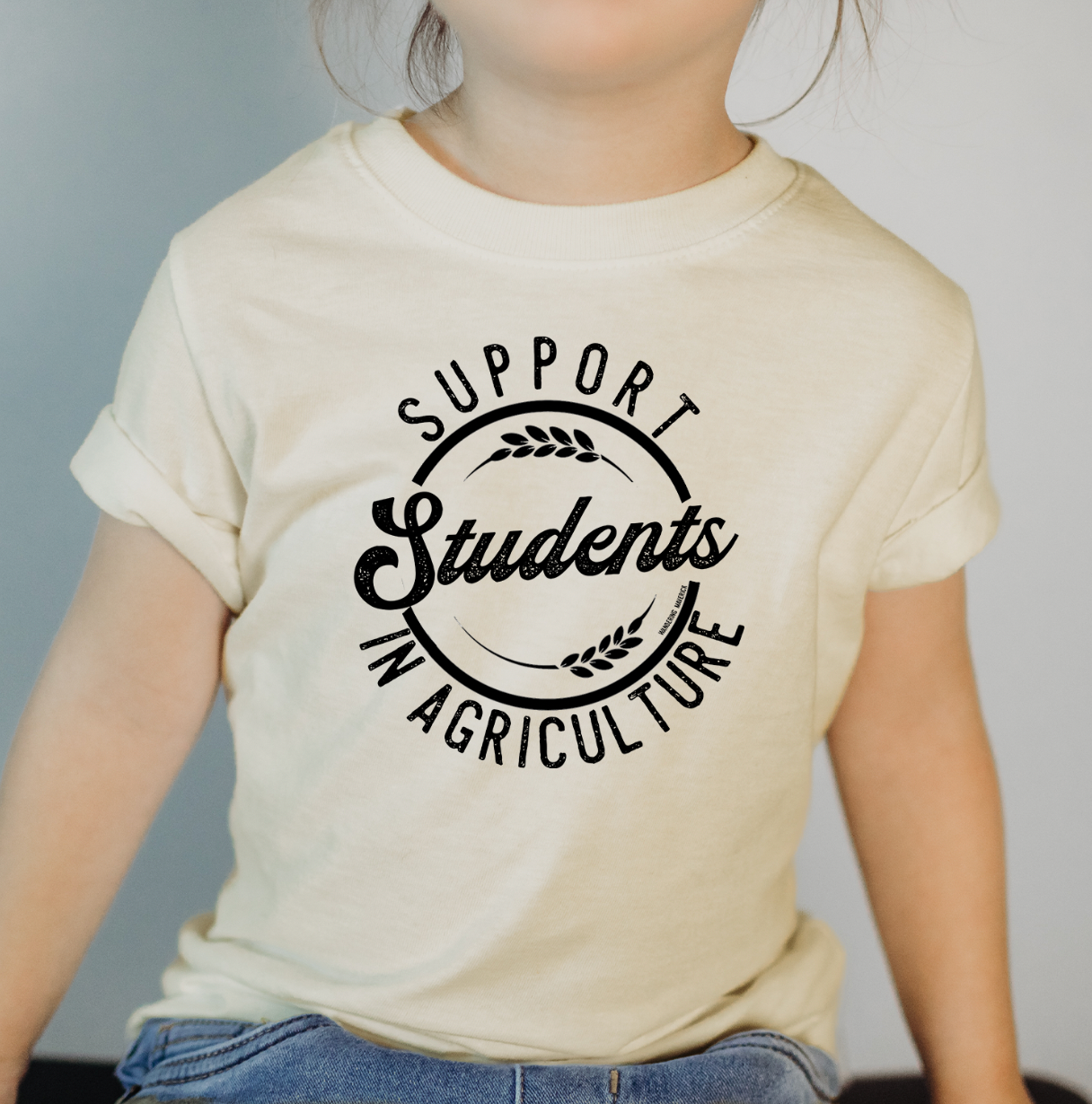 Support Students In Agriculture One Piece/T-Shirt (Newborn - Youth XL) - Multiple Colors!