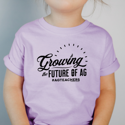 Growing The Future Of Ag #Ag Teachers One Piece/T-Shirt (Newborn - Youth XL) - Multiple Colors!