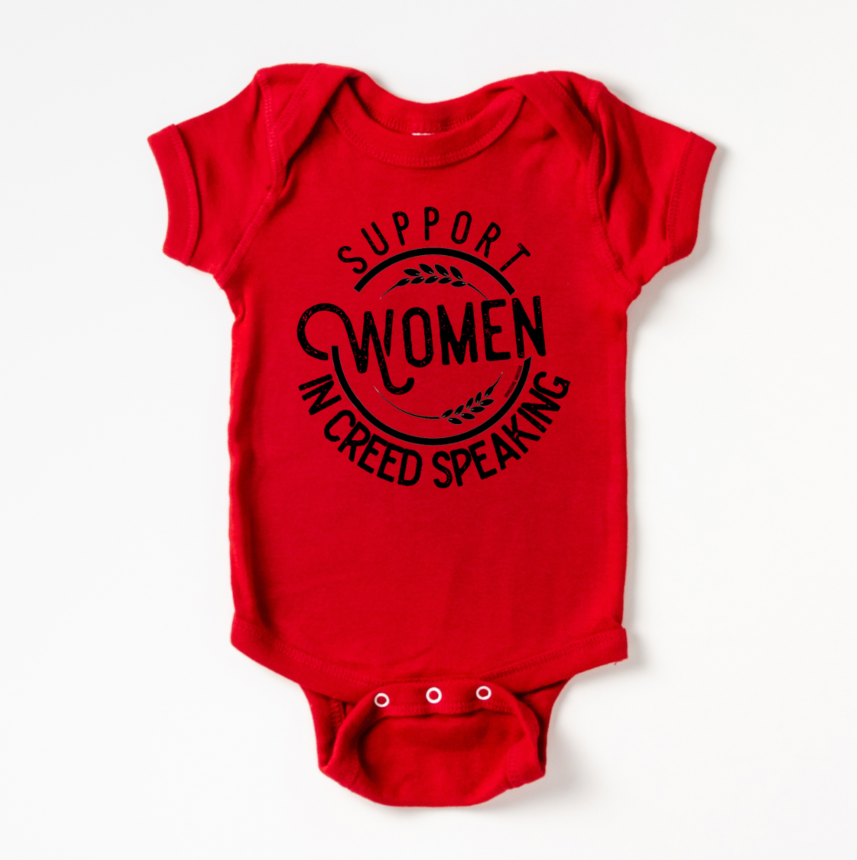 Support Women In Creed Speaking One Piece/T-Shirt (Newborn - Youth XL) - Multiple Colors!