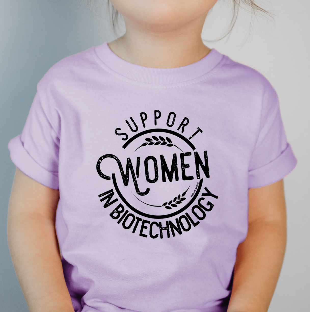 Support Women In Biotechnology One Piece/T-Shirt (Newborn - Youth XL) - Multiple Colors!