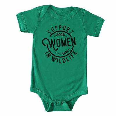Support Women In Wildlife One Piece/T-Shirt (Newborn - Youth XL) - Multiple Colors!