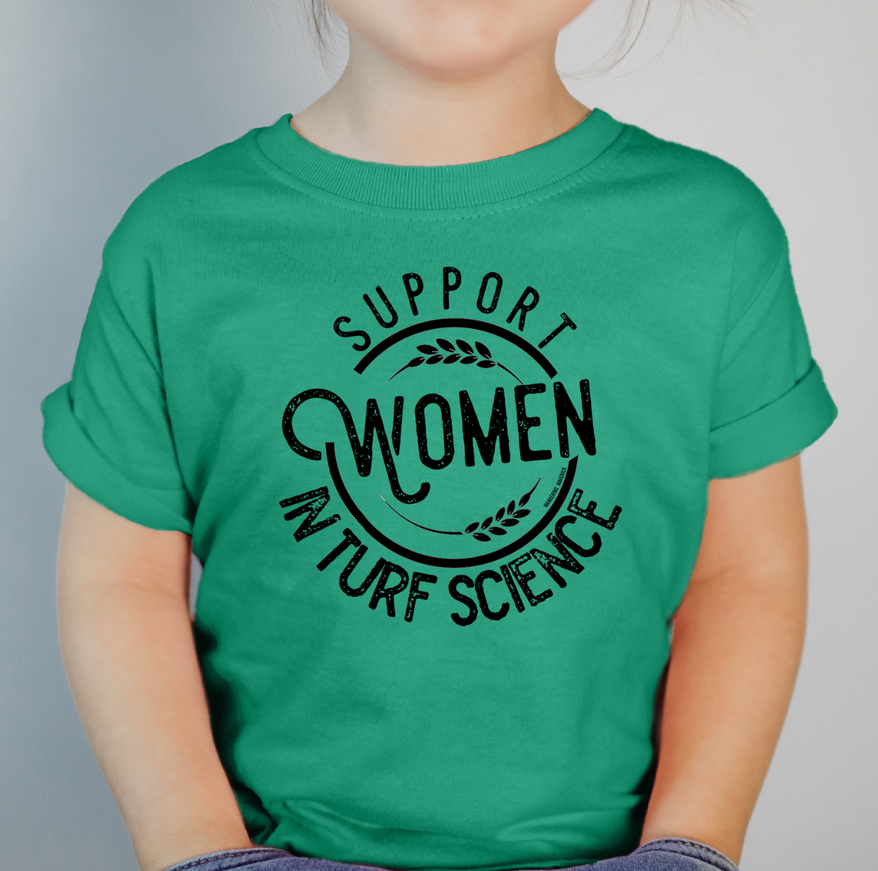 Support Women In Turf Science One Piece/T-Shirt (Newborn - Youth XL) - Multiple Colors!