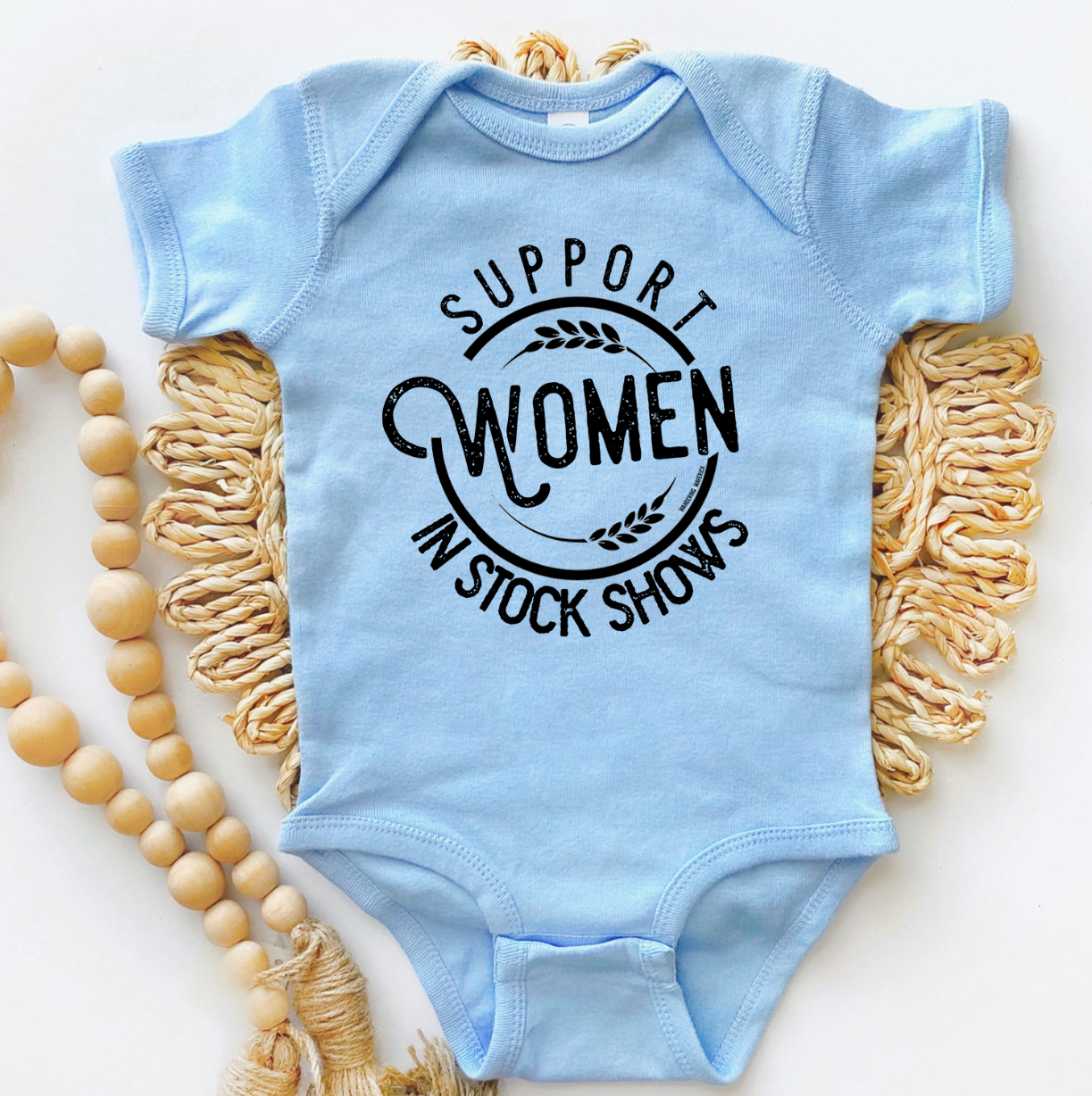Support Women In Stock Shows One Piece/T-Shirt (Newborn - Youth XL) - Multiple Colors!