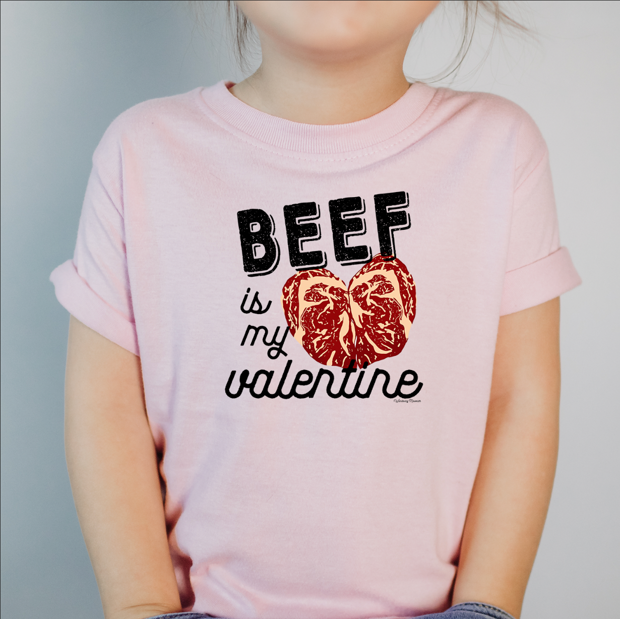 Beef Is My Valentine One Piece/T-Shirt (Newborn - Youth XL) - Multiple Colors!