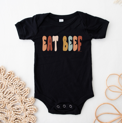 Boho Eat Beef One Piece/T-Shirt (Newborn - Youth XL) - Multiple Colors!