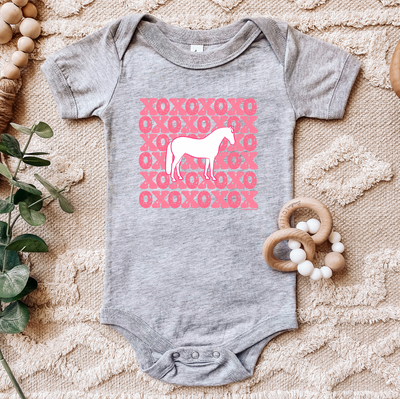 XO Horse One Piece/T-Shirt (Newborn - Youth XL) - Multiple Colors!