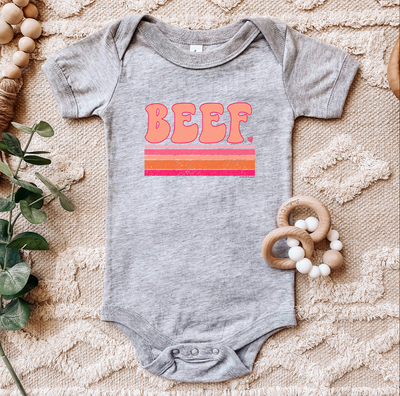Peachy Beef One Piece/T-Shirt (Newborn - Youth XL) - Multiple Colors!