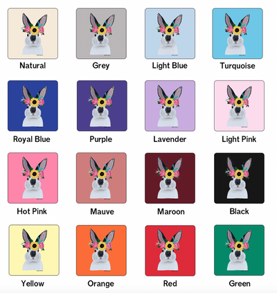Rabbit Flower One Piece/T-Shirt (Newborn - Youth XL) - Multiple Colors!