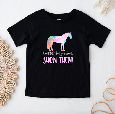 Show Them Horse One Piece/T-Shirt (Newborn - Youth XL) - Multiple Colors!