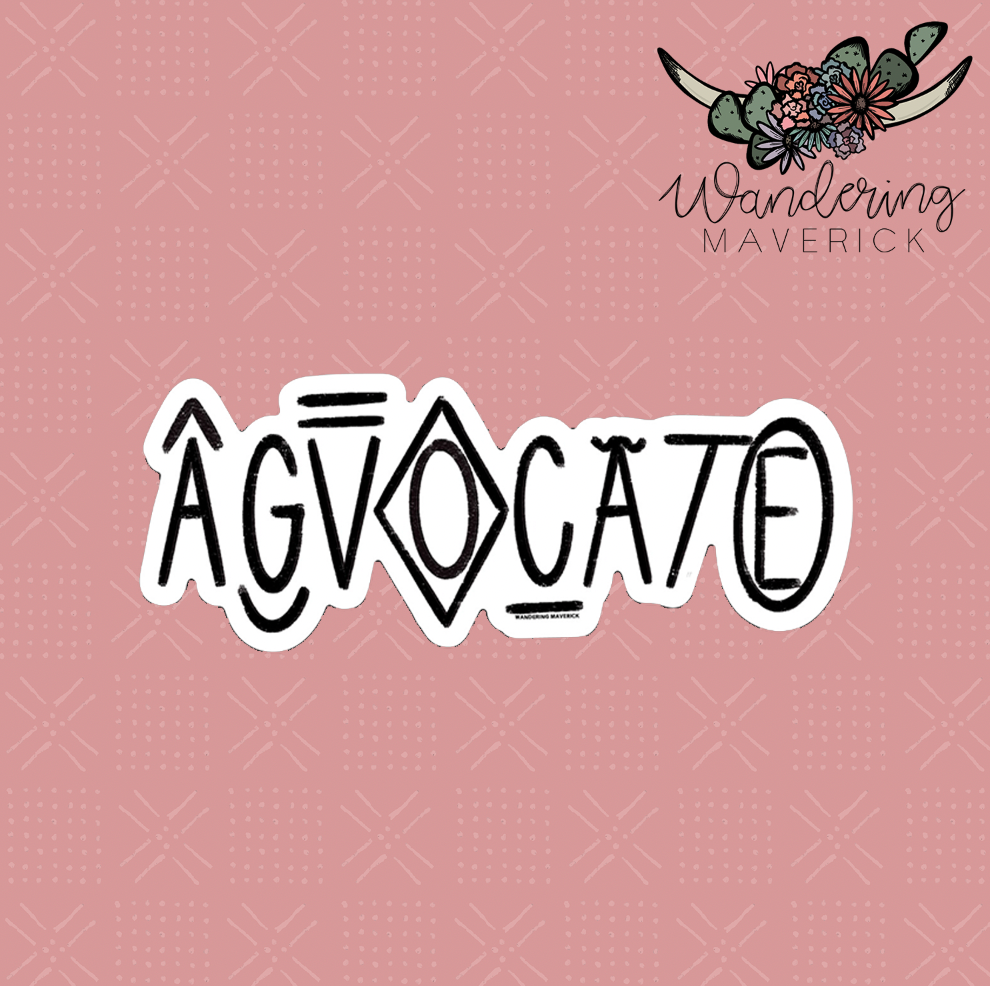 Branded Agvocate Sticker