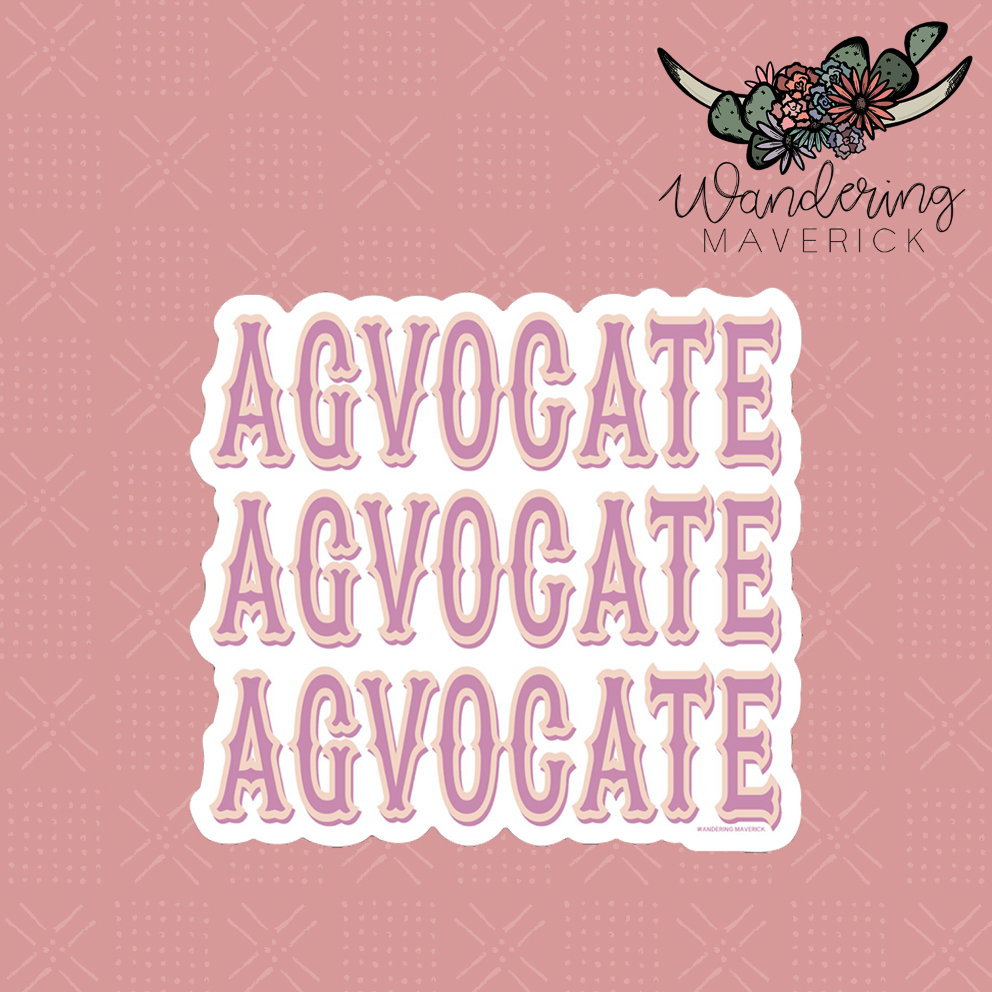 Western Agvocate Sticker