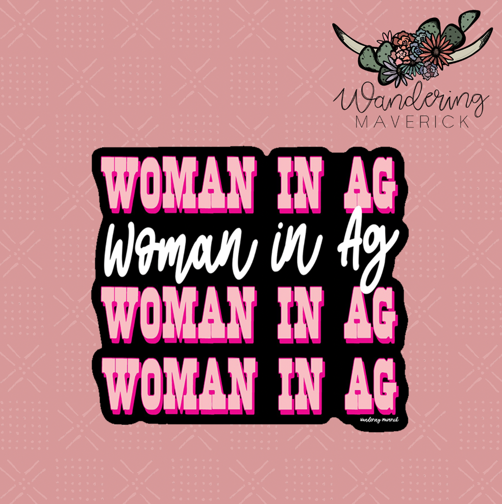Dolly Woman in AG Sticker